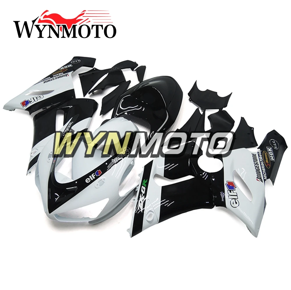 Complete Fairings For Kawasaki ZX-6R 05-06 ZX6R 2005 2006 Year Injection ABS Plastics Body Kits White Black Motorcycle Cowling
Complete Fairings For Kawasaki ZX-6R 05-06 ZX6R 2005 2006 Year Injection ABS Plastics Body Kits White Black Motorcycle Cowling