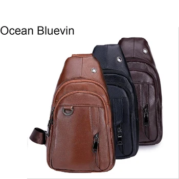OCEANBLUEVIN New Fashion Brand Oil Leather Mens Chest Bag Chest Pack Genuine Leather Crossbody Shoulder Bags Leather chest bag
OCEANBLUEVIN New Fashion Brand Oil Leather Mens Chest Bag Chest Pack Genuine Leather Crossbody Shoulder Bags Leather chest bag