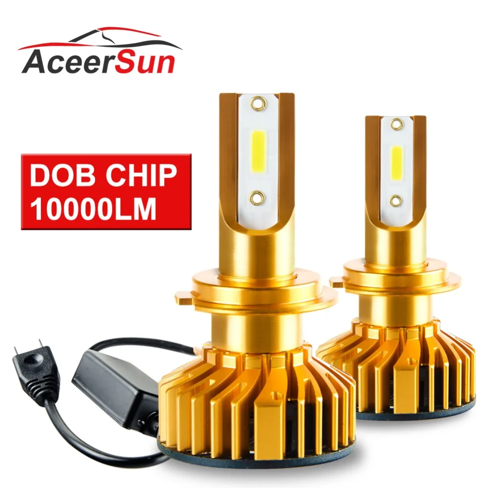 Aceersun New Upgrade Mini Canbus H4 LED H7 Car Headlight 50W 10000LM Set H1 H11 9005 HB3 9006 HB4 H8 6000K Bulbs Car Accessories
Aceersun New Upgrade Mini Canbus H4 LED H7 Car Headlight 50W 10000LM Set H1 H11 9005 HB3 9006 HB4 H8 6000K Bulbs Car Accessories