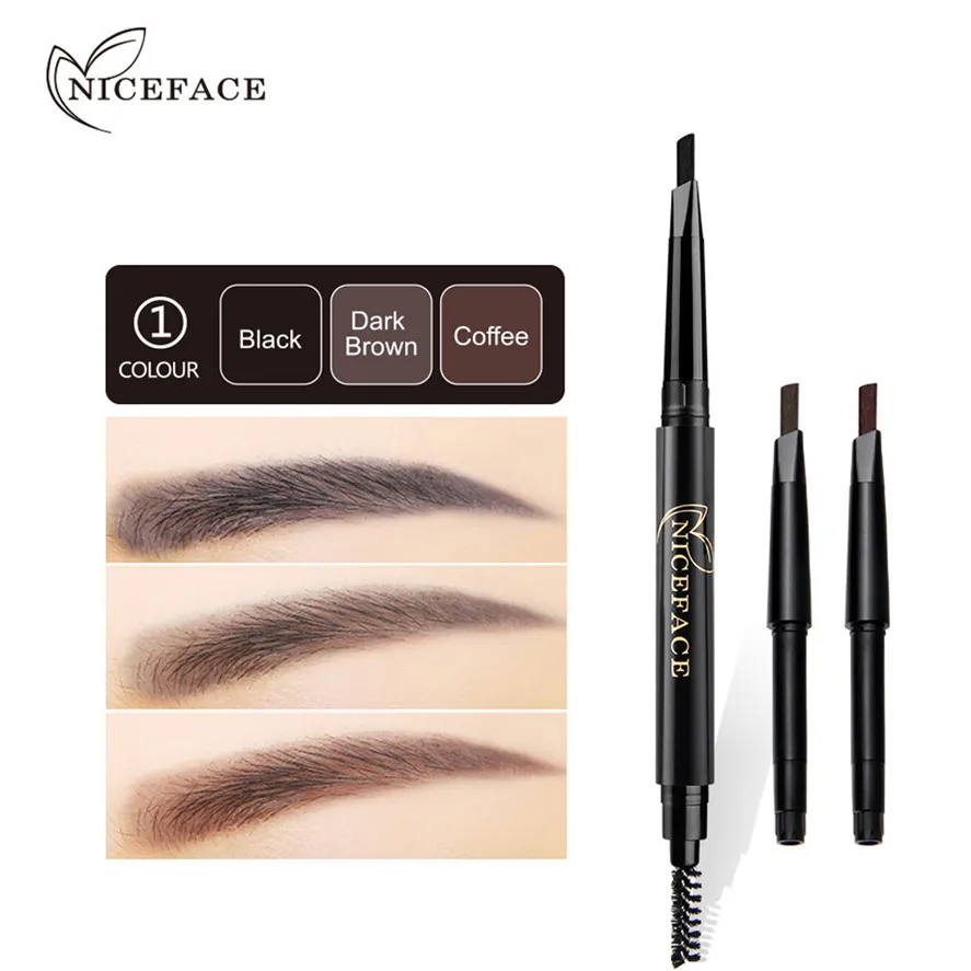 2019 New Eyebrow Pen NICEFACE 1PC Waterproof Eye Brow Eyeliner Eyebrow Pen Pencil With Brush Makeup Cosmetic Tool 0109#30
2019 New Eyebrow Pen NICEFACE 1PC Waterproof Eye Brow Eyeliner Eyebrow Pen Pencil With Brush Makeup Cosmetic Tool 0109#30