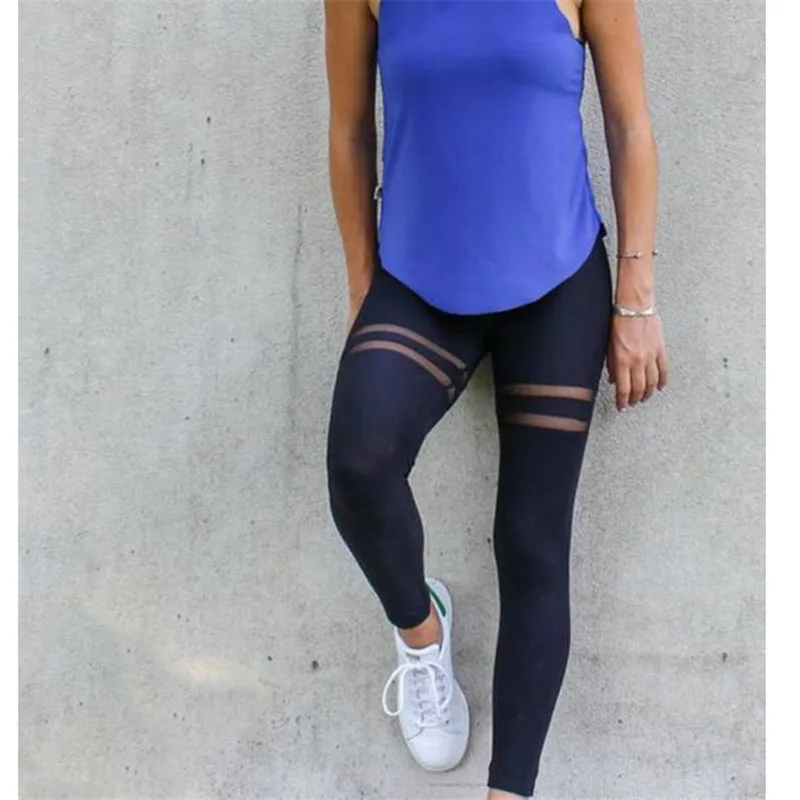 Sexy Women Leggings Gothic Insert Mesh Design Trousers Pants Big Size Black Capris Sportswear New Fitness Leggings
Sexy Women Leggings Gothic Insert Mesh Design Trousers Pants Big Size Black Capris Sportswear New Fitness Leggings
