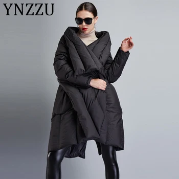 YNZZU Europe Style New Winter Women Down Jackets Solid Chic Cloak Thick Warm Large Turn Down Collar Outwears High Quality O443
YNZZU Europe Style New Winter Women Down Jackets Solid Chic Cloak Thick Warm Large Turn Down Collar Outwears High Quality O443