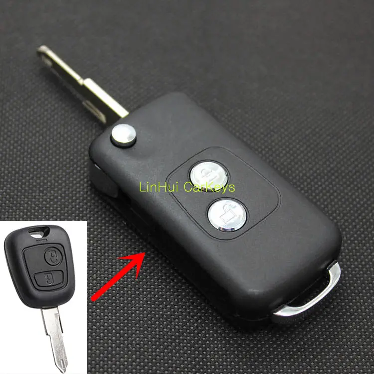 PINECONE Key Case for PEUGEOT 206 Car Key 2 Buttons Remote Key Modified Blank Key Shell Cover 1 PC
PINECONE Key Case for PEUGEOT 206 Car Key 2 Buttons Remote Key Modified Blank Key Shell Cover 1 PC
