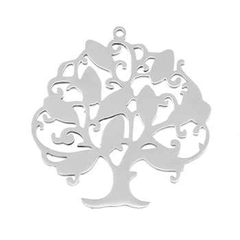100% Stainless Steel Tree Charm Pendant For Jewelry Making Blank Metal Tag High Quality Mirror Polished Wholesale 10pcs
100% Stainless Steel Tree Charm Pendant For Jewelry Making Blank Metal Tag High Quality Mirror Polished Wholesale 10pcs