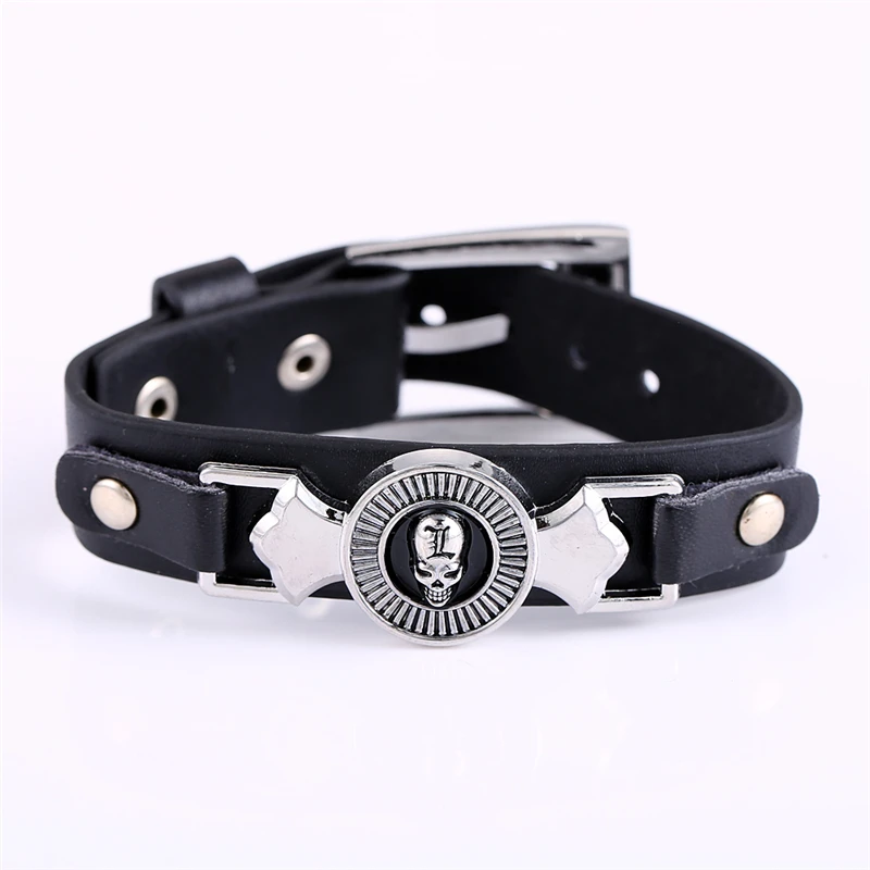 J Store Anime Death Note Leather Bracelets Metal Skull Logo Punk Bangle Men Women Thong Bracelet wristband Jewelry Items Pulsera 
J Store Anime Death Note Leather Bracelets Metal Skull Logo Punk Bangle Men Women Thong Bracelet wristband Jewelry Items Pulsera