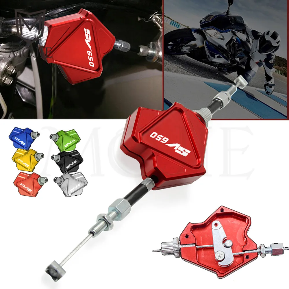 Motorcycle Accessories CNC Aluminum Stunt Clutch Lever Easy Pull Cable System For Suzuki SV650/S 1999-2009 SV650 SV 650 2016
Motorcycle Accessories CNC Aluminum Stunt Clutch Lever Easy Pull Cable System For Suzuki SV650/S 1999-2009 SV650 SV 650 2016