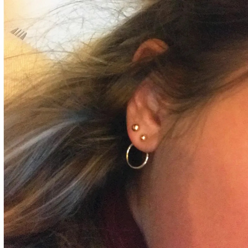 Geometric Fashion jewelry Simple Circle cute gold round metal stud earrings gift for women girl bijoux earring wholesale E025
Geometric Fashion jewelry Simple Circle cute gold round metal stud earrings gift for women girl bijoux earring wholesale E025