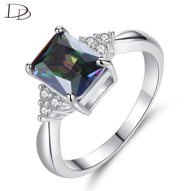 DODO Chic Colorful Square Zircon Rings For Women Fashion Triangle Element Design Jewelry Punk Party Ring Bijoux Femme Gifts R415
DODO Chic Colorful Square Zircon Rings For Women Fashion Triangle Element Design Jewelry Punk Party Ring Bijoux Femme Gifts R415