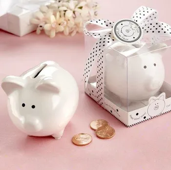 Ceramic Mini Piggy Bank in Gift Box with Polka-Dot Bow Wedding Favors Baby Shower Gift 10set/lot Free Shipping
Ceramic Mini Piggy Bank in Gift Box with Polka-Dot Bow Wedding Favors Baby Shower Gift 10set/lot Free Shipping