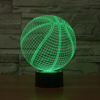 Basketball 3D Night Light Birthday Gift Lamp, Light Up Basketball Gifts 3D Illusion Lamp 7 Colors Changing Sport Fan Room Decor
Basketball 3D Night Light Birthday Gift Lamp, Light Up Basketball Gifts 3D Illusion Lamp 7 Colors Changing Sport Fan Room Decor