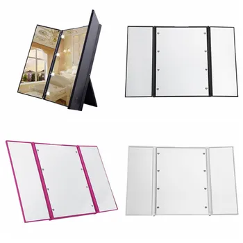 LED Makeup Cosmetic Mirror Folding Compact Make Up Hand Mirror With Lights Beauty Accessories 2018 Product New Arrival
LED Makeup Cosmetic Mirror Folding Compact Make Up Hand Mirror With Lights Beauty Accessories 2018 Product New Arrival