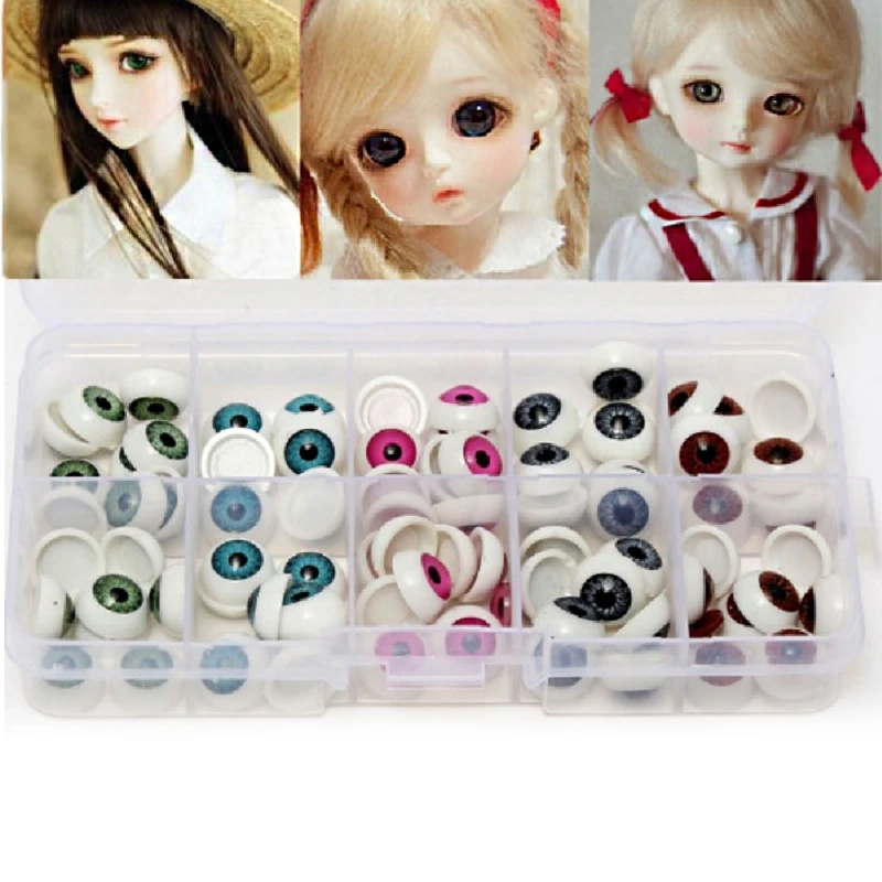 100Pcs Plastic Safety Doll Eyes For Animal Toy Puppet Making DIY Craft Accessories MAY7-A
100Pcs Plastic Safety Doll Eyes For Animal Toy Puppet Making DIY Craft Accessories MAY7-A