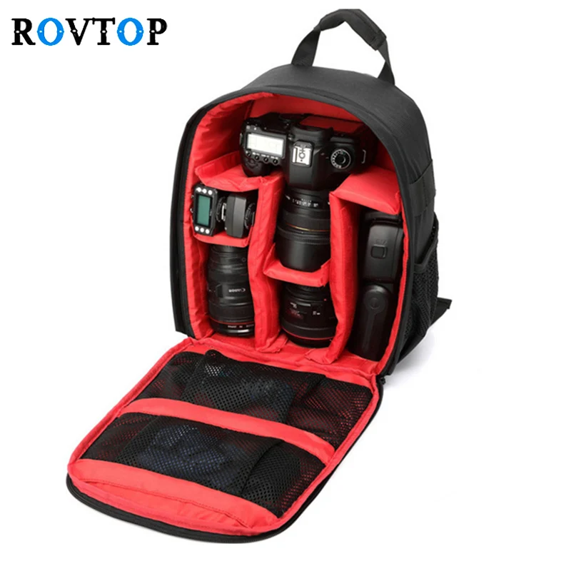 Rovtop Portable Outdoor Camera Backpack Video Digital DSLR Bag Waterproof Camera Photo Bags Case for Canon Nikon DSLR Tripod Z2
Rovtop Portable Outdoor Camera Backpack Video Digital DSLR Bag Waterproof Camera Photo Bags Case for Canon Nikon DSLR Tripod Z2