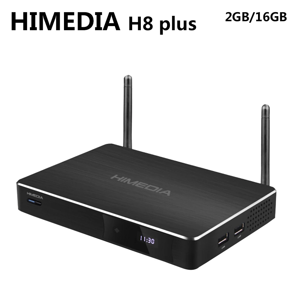 

HIMEDIA H8 Plus Bluetooth 4.0 3D 4K UHD Smart Android 5.1 TV Box Octa Core 2G/16G Dual-Band 2G/5G WiFi Media Player PK X6 PRO Z4