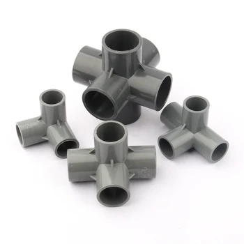 25mm Inner Dia. Gray PVC Solid Connector NuoNuoWell Farm Watering Kit Tube Tee Cross Five-way Six-way Pipe Fittings
25mm Inner Dia. Gray PVC Solid Connector NuoNuoWell Farm Watering Kit Tube Tee Cross Five-way Six-way Pipe Fittings