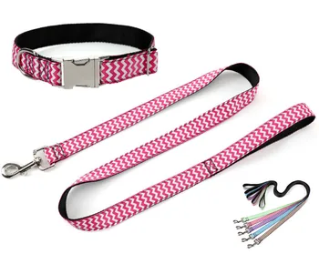 Nylon chevron Dog collar leash Pet collar leash lead For Walking Small Medium Large Dogs Adjustable S M L XL
Nylon chevron Dog collar leash Pet collar leash lead For Walking Small Medium Large Dogs Adjustable S M L XL