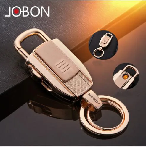 JOBON USB charging electronic lighters windproof ultra-thin metal creative individuality present key buckle lighter
JOBON USB charging electronic lighters windproof ultra-thin metal creative individuality present key buckle lighter