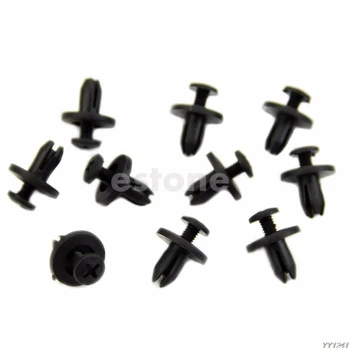 20 Pcs Car Bumper for Fender 6mm Hole Black Plastic Rivets Fasteners for Toyota hot sell
20 Pcs Car Bumper for Fender 6mm Hole Black Plastic Rivets Fasteners for Toyota hot sell