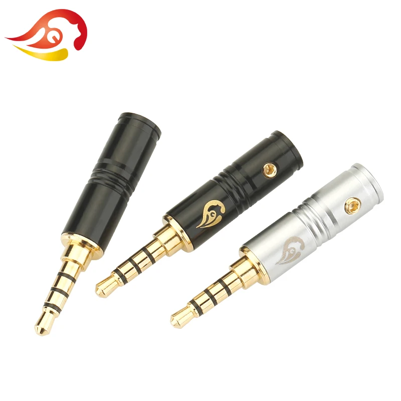 QYFANG 100pcs 3.5mm Plug Audio Jack 4 Pole HiFi Earphone Metal Splice Adapter DIY Stereo Headphone Repair Solder Wire Connector
QYFANG 100pcs 3.5mm Plug Audio Jack 4 Pole HiFi Earphone Metal Splice Adapter DIY Stereo Headphone Repair Solder Wire Connector