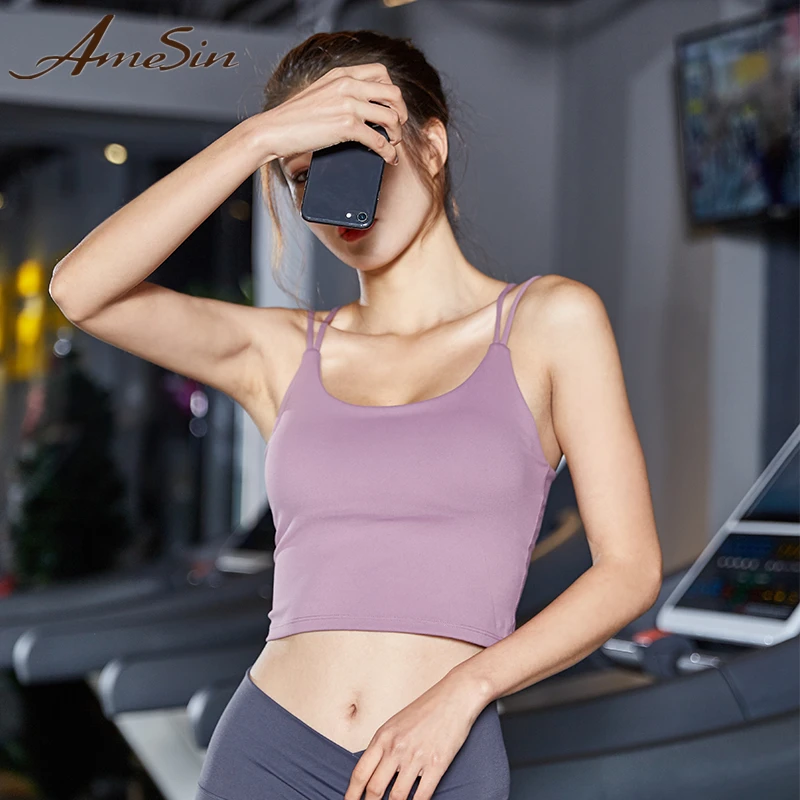 Women Sport Bra Top Padded Yoga Fitness Sports Tank Top Female Sport Yoga Bra Push Up Pink Camisole Sports Brassiere YLB035
Women Sport Bra Top Padded Yoga Fitness Sports Tank Top Female Sport Yoga Bra Push Up Pink Camisole Sports Brassiere YLB035