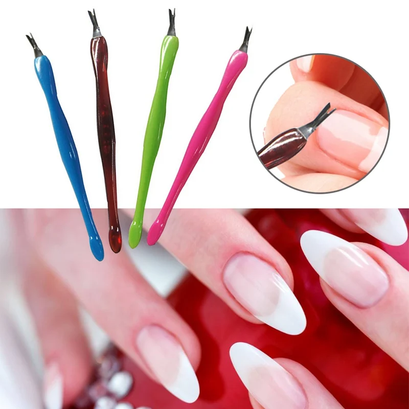 2pcs Stainless Steel Cuticle Pusher Nail Art Fork Manicure Tool For Trim Dead Skin Fork Nipper Pusher Trimmer Cuticle Remover
2pcs Stainless Steel Cuticle Pusher Nail Art Fork Manicure Tool For Trim Dead Skin Fork Nipper Pusher Trimmer Cuticle Remover