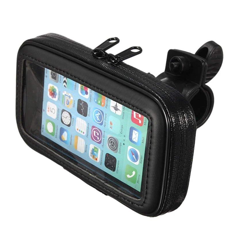 Motorcycle Bike Handlebar 5.5 Inch Waterproof Bag Case Cell Phone Gps Mount Holder 
Motorcycle Bike Handlebar 5.5 Inch Waterproof Bag Case Cell Phone Gps Mount Holder