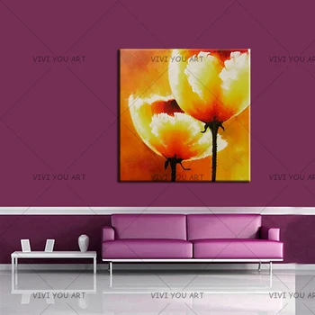 100% Handmade Tulip Oil Painting Flower Oil Painting On Canvas Wall Art Home Decoration No Frame Large Art Paintings Wall Decor
100% Handmade Tulip Oil Painting Flower Oil Painting On Canvas Wall Art Home Decoration No Frame Large Art Paintings Wall Decor