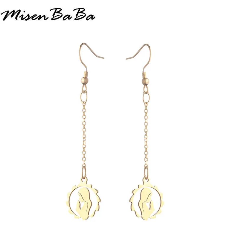 New Desgin Stainless Steel Virgin Mary Drop Earrings For Women Ave Maria Earrings Religious Jewelry
New Desgin Stainless Steel Virgin Mary Drop Earrings For Women Ave Maria Earrings Religious Jewelry