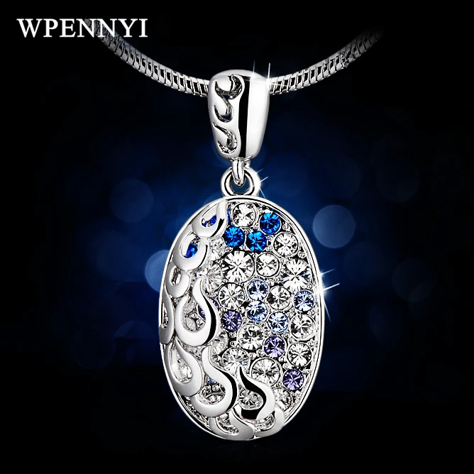 On Sale!!! Quality Assurance Platinum Plated Austrian Crystal Micro Setting Wishing Hollow-out Ellipse Lady Necklace Wholesale
On Sale!!! Quality Assurance Platinum Plated Austrian Crystal Micro Setting Wishing Hollow-out Ellipse Lady Necklace Wholesale