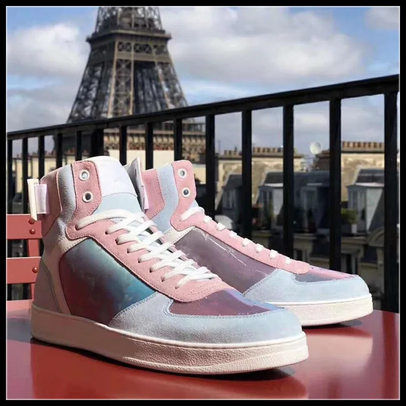 2019 New Luxury Brand Design Women Sneakers Fashion Casual Magic Color Designer High Top Shoes Woman Trainer Flat Sneaker Shoes 
2019 New Luxury Brand Design Women Sneakers Fashion Casual Magic Color Designer High Top Shoes Woman Trainer Flat Sneaker Shoes