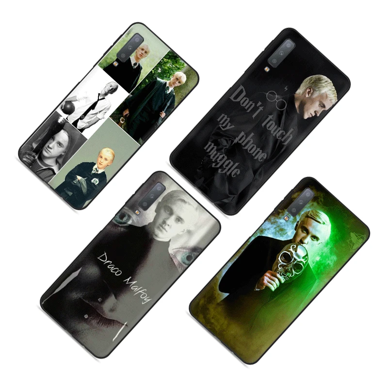 Draco Malfoy Мягкий силиконовый чехол для телефона Samsung GaLaxy A3 A5 A6 A7 A8 A9 2018 A10 A30 A40 A50 A70