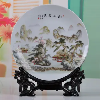 Jingdezhen ceramics decoration plate painting disc hanging plate modern decoration decoration Home Furnishing
Jingdezhen ceramics decoration plate painting disc hanging plate modern decoration decoration Home Furnishing