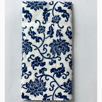 Casamento 10Pcs 3-Layer Classic Blue Flower Wedding Paper Napkins For Decoupage Birthday Party Decoration Boda Supplies
Casamento 10Pcs 3-Layer Classic Blue Flower Wedding Paper Napkins For Decoupage Birthday Party Decoration Boda Supplies