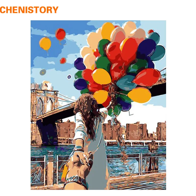 CHENISTORY Romantic Lover Balloon DIY Painting By Numbers Modern Wall Art Home Decor HandPainted Picture For Wedding Decoration
CHENISTORY Romantic Lover Balloon DIY Painting By Numbers Modern Wall Art Home Decor HandPainted Picture For Wedding Decoration