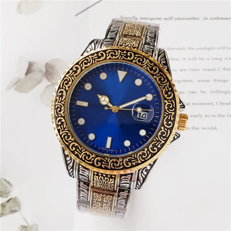2019 brand flower carving bracelet casual quartz watch men's stainless steel dress watch Relogio Feminino men's clock hot sale
2019 brand flower carving bracelet casual quartz watch men's stainless steel dress watch Relogio Feminino men's clock hot sale