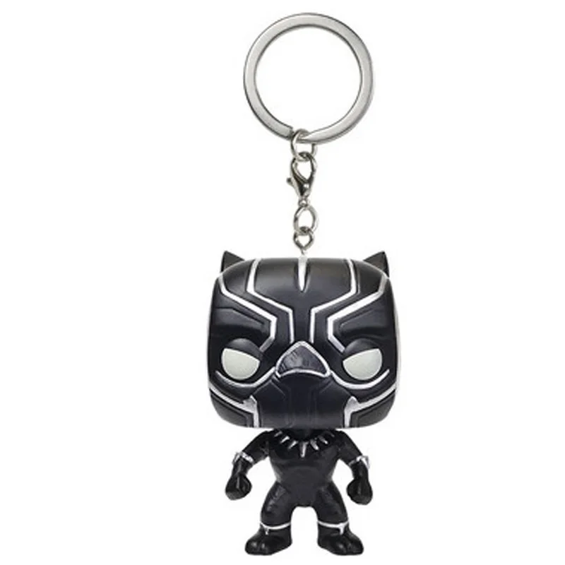 Key Chain Marvel Action Figure Keychain Avengers Endgame Model Black Panther Key Ring
Key Chain Marvel Action Figure Keychain Avengers Endgame Model Black Panther Key Ring