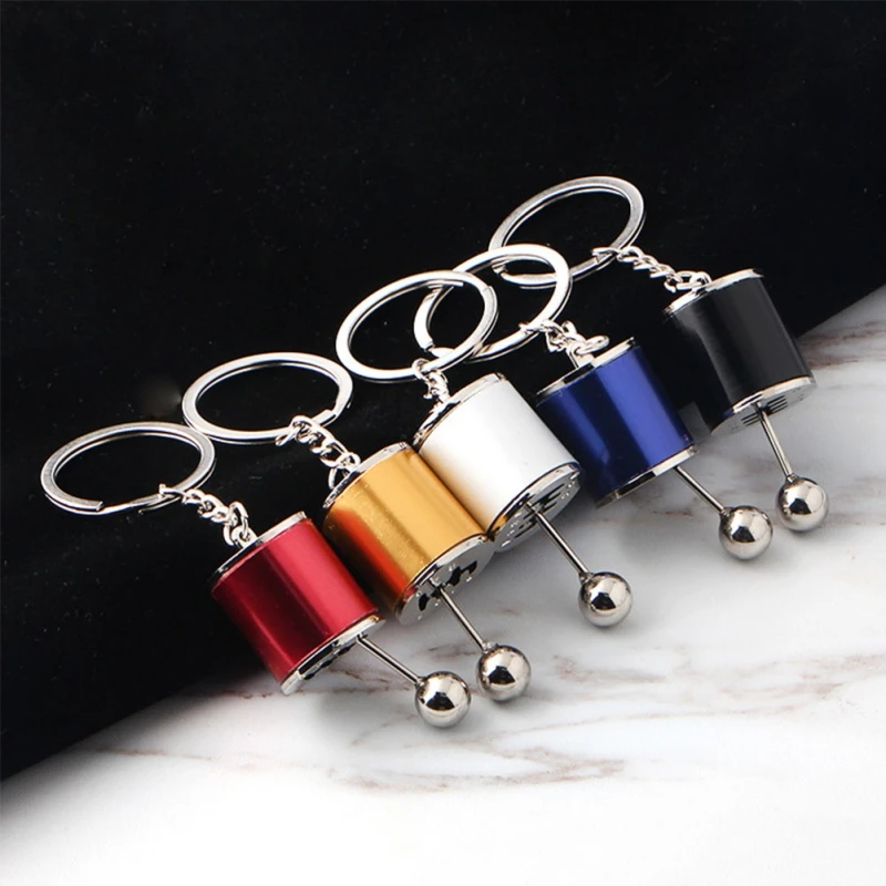 Car Key Chain 6 Speed Manual Transmission Gear Shaped Lever Shift Knob Type Portable Auto Metal Pendant Decoration
Car Key Chain 6 Speed Manual Transmission Gear Shaped Lever Shift Knob Type Portable Auto Metal Pendant Decoration