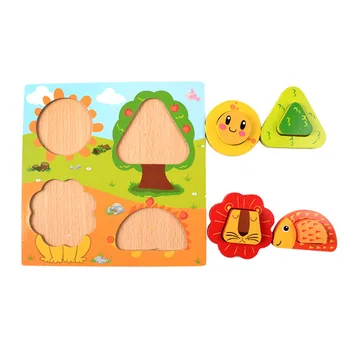 Baby Educational Wood Puzzle Toy Colorful Puzzle 0-1-2-3-6 Years Old's Toy Educational Toy for Baby Kid 
Baby Educational Wood Puzzle Toy Colorful Puzzle 0-1-2-3-6 Years Old's Toy Educational Toy for Baby Kid