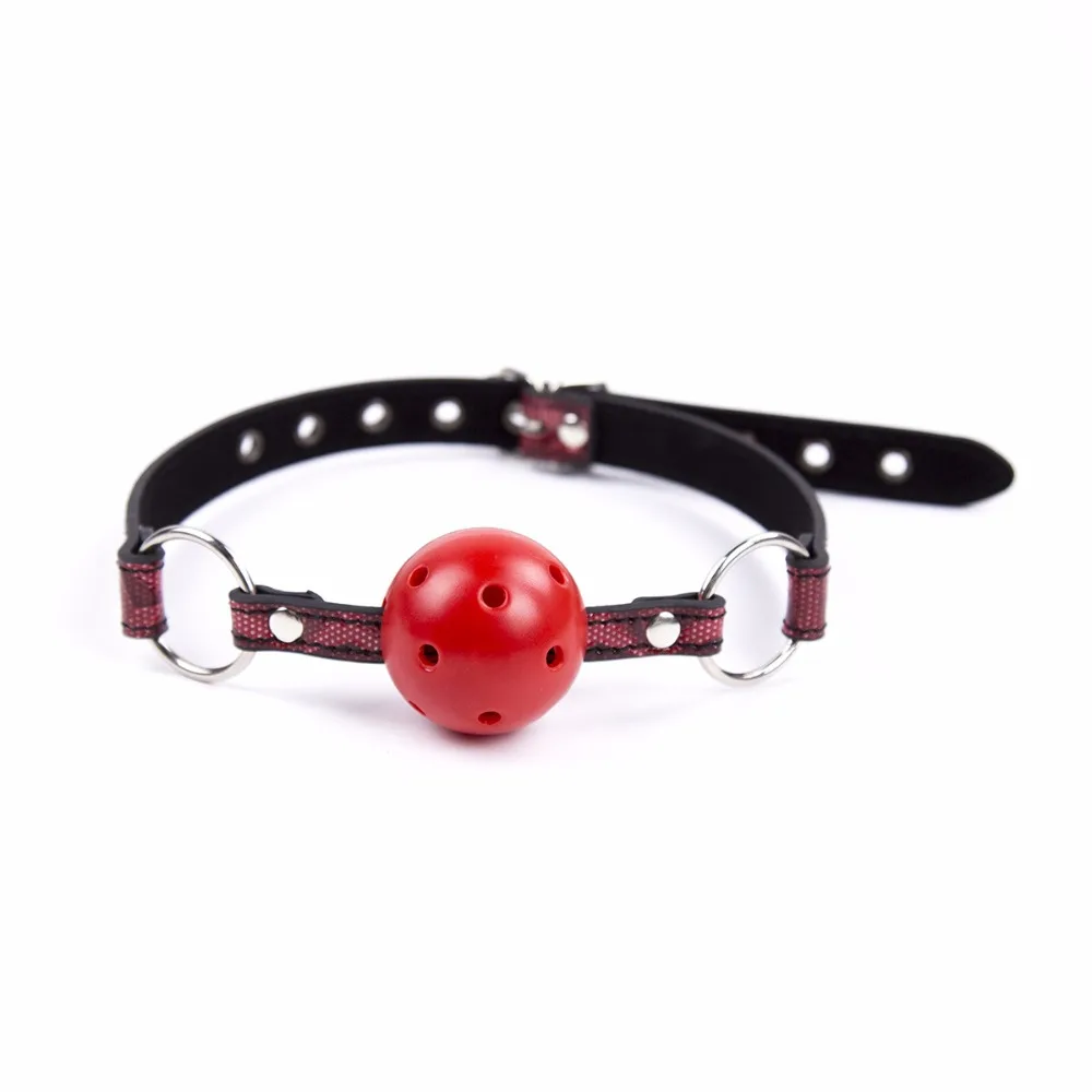 Thierry Crimson/black Tied Ultimate Bondage Kit,blindfold, ball gag, collar, wrist and ankle cuffs, paddle spanking sex toys 12