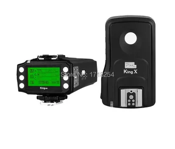 Pixel King Pro Wireless 1/8000s I-TTL Flash Trigger with 1 Receivers for Canon 580EX 600EX 430EX 5D Mark II III 5D3 5D2 6D 70D
Pixel King Pro Wireless 1/8000s I-TTL Flash Trigger with 1 Receivers for Canon 580EX 600EX 430EX 5D Mark II III 5D3 5D2 6D 70D