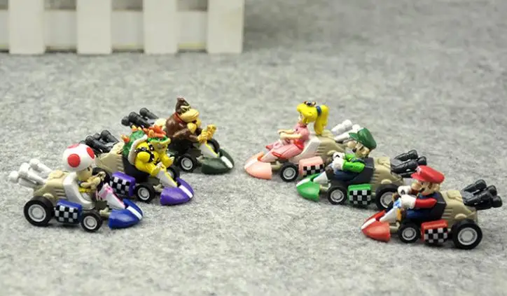 1pcs Super Mario Bros. Mario Pull Back Kart Racer Car Donkey Kong Luigi Yoshi Toad Princess Action Figures Toy for Kids Gift
1pcs Super Mario Bros. Mario Pull Back Kart Racer Car Donkey Kong Luigi Yoshi Toad Princess Action Figures Toy for Kids Gift