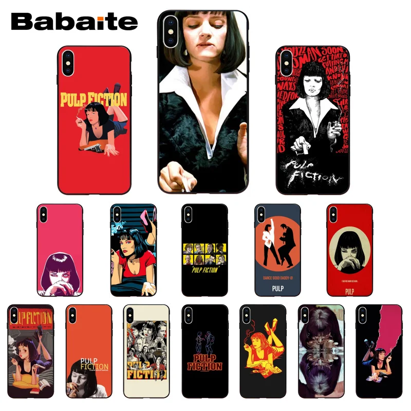 Babaite Pulp fiction TPU Soft Silicone Phone Case Cover for iPhone 8 7 6 6S plus X Xs Xr XsMax 5 5s SE 5c Cover11 11pro 11promax
Babaite Pulp fiction TPU Soft Silicone Phone Case Cover for iPhone 8 7 6 6S plus X Xs Xr XsMax 5 5s SE 5c Cover11 11pro 11promax