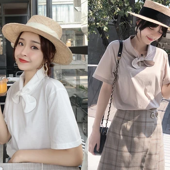 Mishow 2019 Women Harajuku Solid T Shirt Casual Lady Top Tees Kawaii Cute Women Tops Clothing MX19A3386
Mishow 2019 Women Harajuku Solid T Shirt Casual Lady Top Tees Kawaii Cute Women Tops Clothing MX19A3386