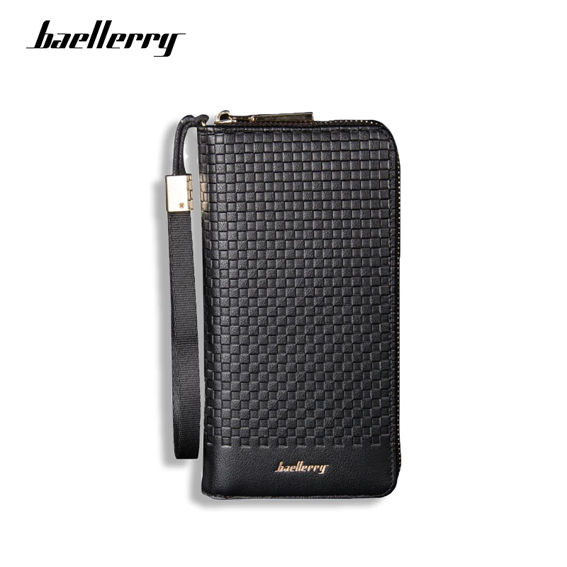Baellerry Brand Luxury Men Wallets Long Men Purse Wallet Plaid Male Clutch Leather Zipper Wallet Men Business Wallet Coin Pocket
Baellerry Brand Luxury Men Wallets Long Men Purse Wallet Plaid Male Clutch Leather Zipper Wallet Men Business Wallet Coin Pocket