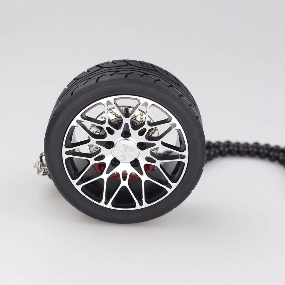 360 Rotate Brake Disc Wheel Hub Styling Hanging Pendant For Car Rearview Mirror Decoration Turbo Keychain Leather Car Key Ring
360 Rotate Brake Disc Wheel Hub Styling Hanging Pendant For Car Rearview Mirror Decoration Turbo Keychain Leather Car Key Ring