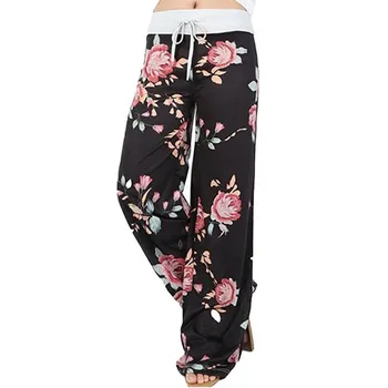 2019 Summer New Ladies High Waist Fashion Floral Pleated Wide Leg Pants Trousers
2019 Summer New Ladies High Waist Fashion Floral Pleated Wide Leg Pants Trousers