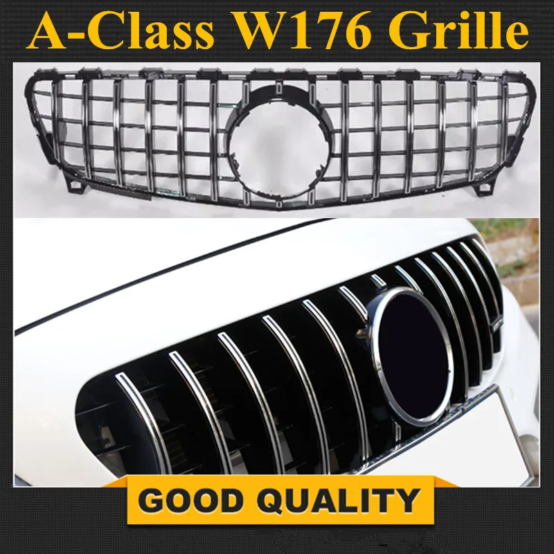 GTR Style Front Bumper Grill Mesh For Mercedes W176 Facelift 2016 - 2018 A160 A180 A200 A250 A45 AMG Front Grille
GTR Style Front Bumper Grill Mesh For Mercedes W176 Facelift 2016 - 2018 A160 A180 A200 A250 A45 AMG Front Grille