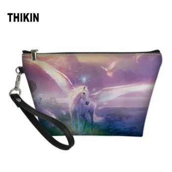 THIKIN Women Cosmetic Bag Travel Portable Unicorn Printing Girls Make Up Bags Girls Makeup Case Wash Organizer Storage Toiletry
THIKIN Women Cosmetic Bag Travel Portable Unicorn Printing Girls Make Up Bags Girls Makeup Case Wash Organizer Storage Toiletry