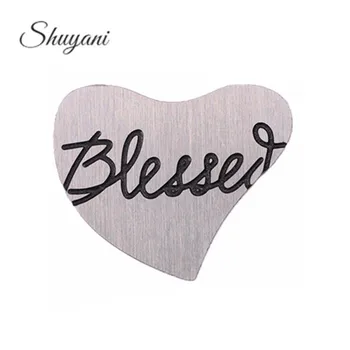 10PCS Heart Stainless Steel Plates Word Blessed Floating Window Plates Charms for Heart Living Glass Locket Pendant
10PCS Heart Stainless Steel Plates Word Blessed Floating Window Plates Charms for Heart Living Glass Locket Pendant