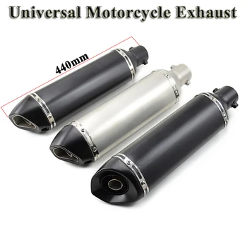 Inlet 51mm Motorcycle Exhaust Pipe Escape Modified Universal Motorbike Muffler DB Killer For Kawasaki Honda Yamaha KTM SUZUKI
Inlet 51mm Motorcycle Exhaust Pipe Escape Modified Universal Motorbike Muffler DB Killer For Kawasaki Honda Yamaha KTM SUZUKI